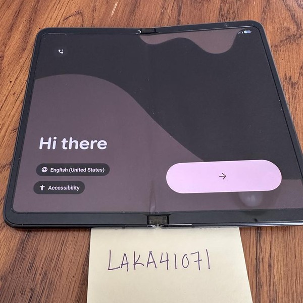 Google Pixel Fold - T-Mobile, 256 GB, Obsidian, 12 GB, G9FPL