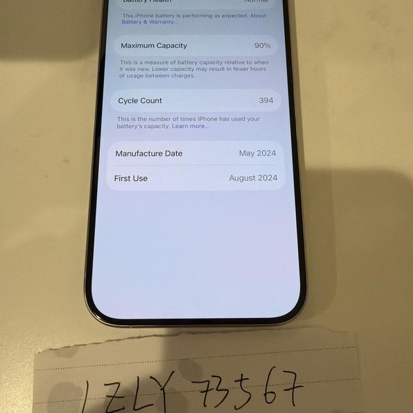 Apple iPhone 15 Pro - Unlocked Non-US, 512 GB, White, A3102