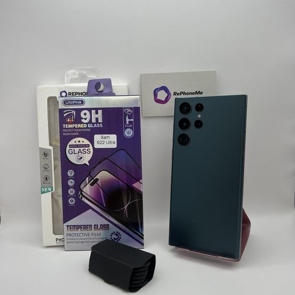 Samsung Galaxy S22 Ultra - Unlocked, 128 GB, Green, 8 GB, SM-S908U1