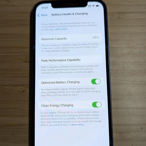 Apple iPhone 12 - AT&T, Blue, 128 GB, A2172