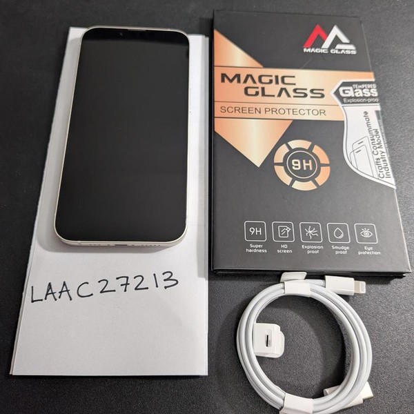 Apple iPhone 14 - Unlocked, 128 GB, Starlight, A2649