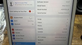 Good
													Apple iPad Mini 3 - Wi-Fi, Silver, 16 GB, A1599, photo 3 of 6