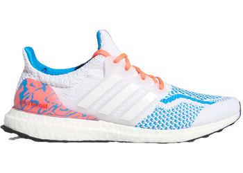 adidas Ultra Boost 5.0 DNA Cloud White Bright Blue Turbo for sale