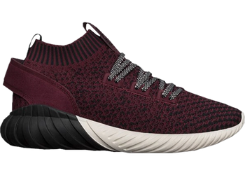 adidas Tubular Doom Sock Maroon Black for sale