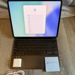 Good Apple iPad Pro 13 inch (M4) 2024 - Wi-Fi, 256 GB, Black, 8 GB, A2925, Standard Glass