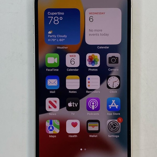 Apple iPhone 12 - Unlocked, 128 GB, White, A2172