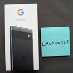 New Google Pixel 6a - Unlocked, 128 GB, Charcoal, 6 GB, GX7AS