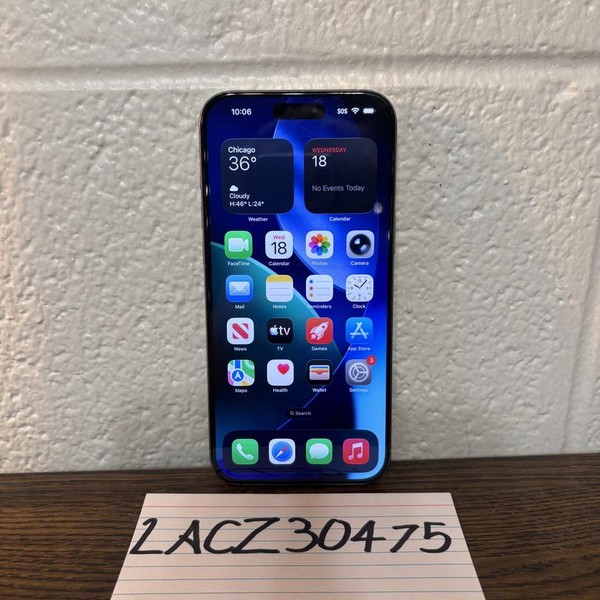 Apple iPhone 16 Pro Max - AT&T, 256 GB, Natural, A3084