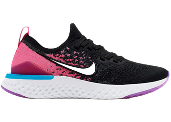 Nike Epic Flyknit 2 Black Vivid Purple (GS) for sale