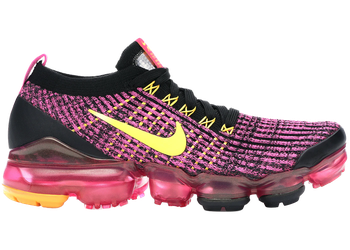Nike Air VaporMax Flyknit 3 Laser Fuchsia Laser Orange (Women's) for sale