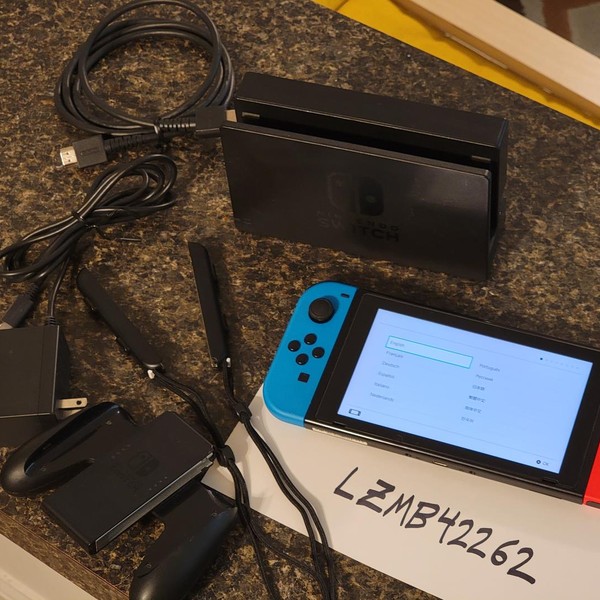 Nintendo Switch - 32 GB, Red & Blue