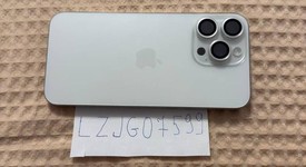 Good
													Apple iPhone 15 Pro Max - Unlocked Non-US, White, 256 GB, A3108, photo 4 of 5