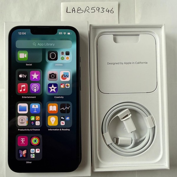 Apple iPhone 13 - Unlocked, 128 GB, Midnight, A2482