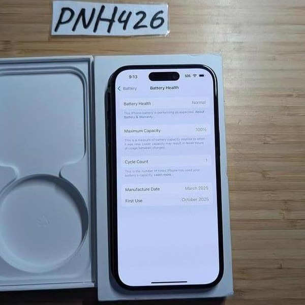 Apple iPhone 15 - Unlocked, 128 GB, Black, A2846