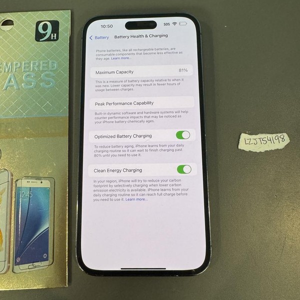 Apple iPhone 14 Pro Max - Unlocked, 128 GB, Purple, A2651