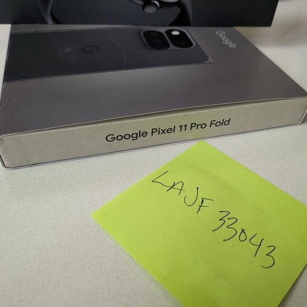 Google Pixel 11 Pro Fold - Unlocked, 512 GB, Obsidian, 16 GB, GZDQ6