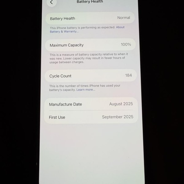 Apple iPhone Air - Unlocked, 256 GB, Space Black, A3260