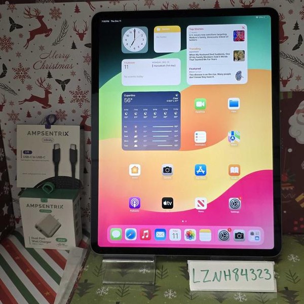 Apple iPad Pro 12.9 inch 4th Gen 2020 - Wi-Fi, 256 GB, Gray, A2229