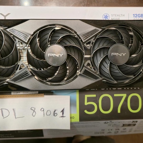 PNY GeForce RTX 5070 - VCG507012TFXPB1-O, 5070 OC