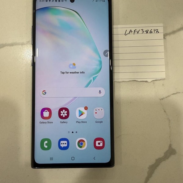 Samsung Galaxy Note 10 Plus 5G - Verizon, 256 GB, Black, 12 GB, SM-N976V
