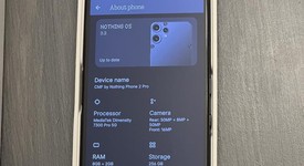 Good
													CMF Phone 2 Pro - Unlocked Non-US, Black, 256 GB, 8 GB, photo 3 of 5
