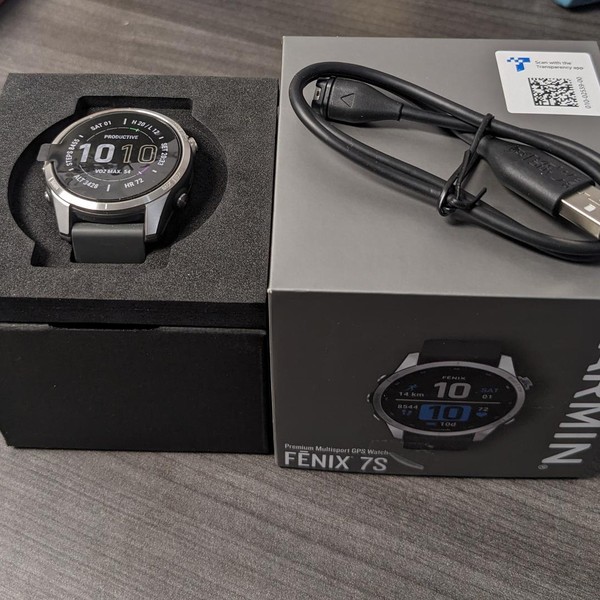 Garmin Fenix 7S - Silver, Standard