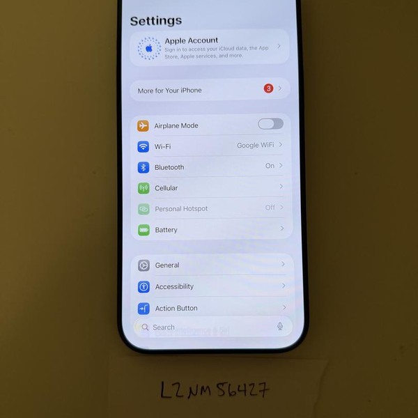 Apple iPhone 16 Pro Max - Unlocked, 256 GB, Black, A3084