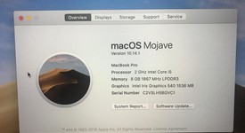 Good
													MacBook Pro 2016 (No Touch Bar) - 13" - Gray, 256 GB, 8 GB, photo 3 of 16