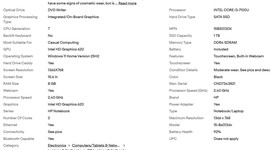 Good
													HP Laptop, photo 3 of 15