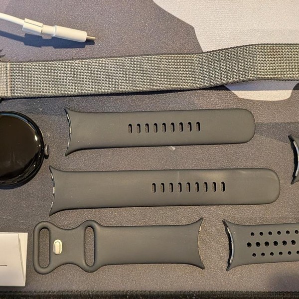 Google Pixel Watch 3 - Wi-Fi, Black, 45mm, Wi-Fi