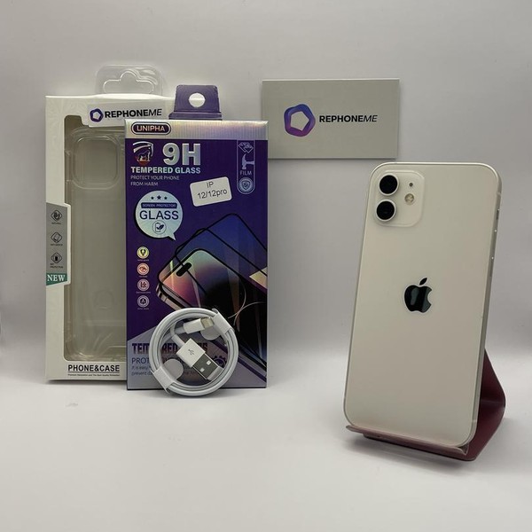 Apple iPhone 12 - Unlocked, 64 GB, White, A2172