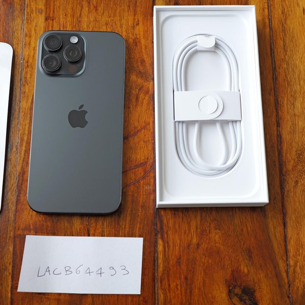 Apple iPhone 16 Pro Max - Unlocked, 512 GB, Black, A3084