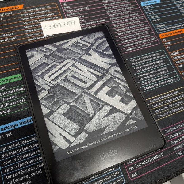 Amazon Kindle Paperwhite 11th Gen 2021 - Amazon, 8 GB, Black