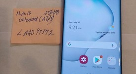 Good
													Samsung Galaxy Note 10 - AT&T, Black, 256 GB, 8 GB, SM-N970U, photo 4 of 4