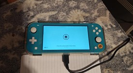 Good
													Nintendo Switch Lite - Turquoise, Animal Crossing, photo 1 of 17