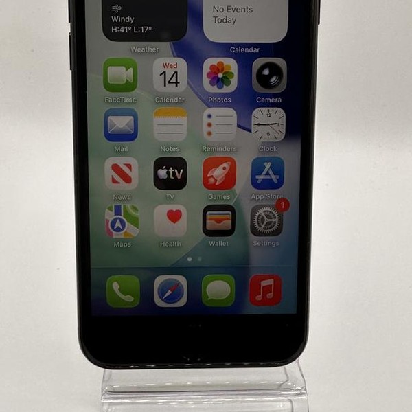 Apple iPhone SE 3rd Gen 2022 - T-Mobile, 64 GB, Midnight, A2595