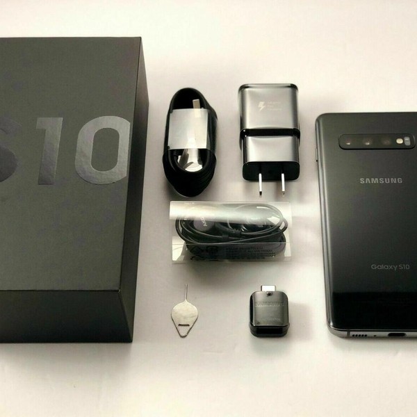 Samsung Galaxy S10 - T-Mobile, 128 GB, Black, 8 GB, SM-G973U