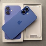 Mint Apple iPhone 16 - Unlocked, 256 GB, Ultramarine, A3081