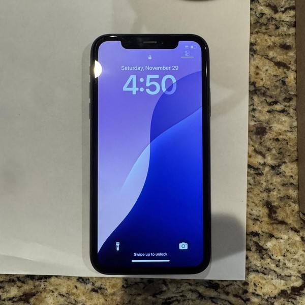 Apple iPhone Xr - Unlocked, 64 GB, Black, A1984