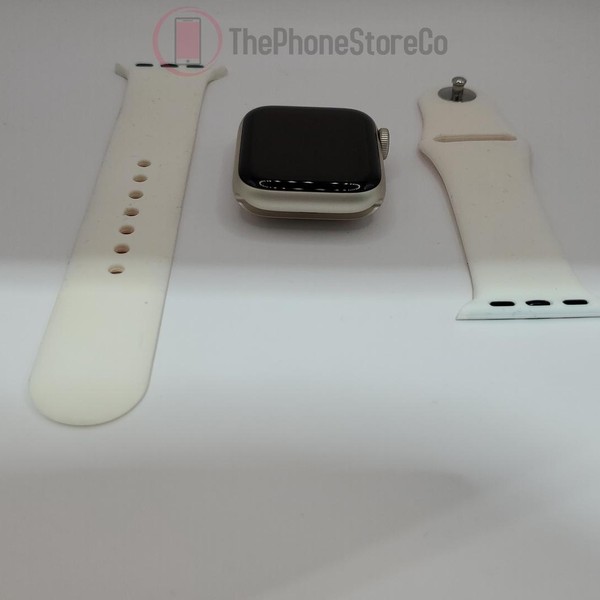 Apple Watch SE 2nd Gen 40mm - Unlocked, Starlight, A2726 - Cellular, Aluminum