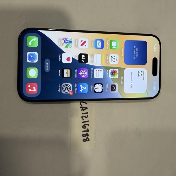 Apple iPhone 16 Pro - Unlocked, 128 GB, Black, A3083