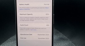 Fair
													Apple iPhone 15 - Unlocked, Blue, 128 GB, A2846, photo 4 of 14