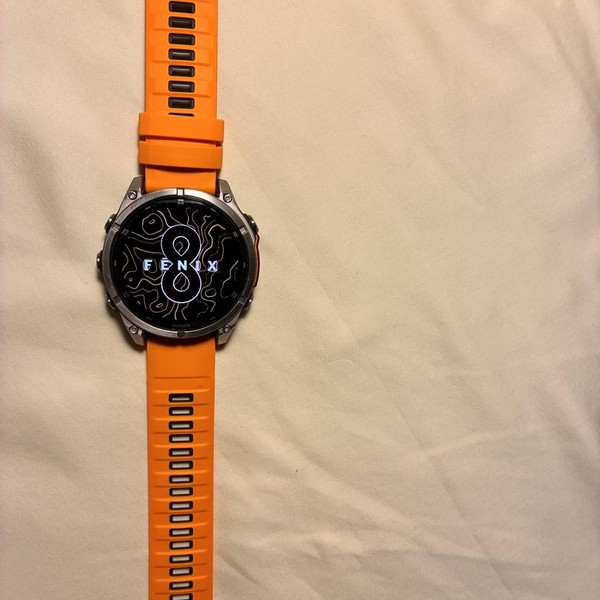 Garmin Fenix 8 - Titanium, AMOLED