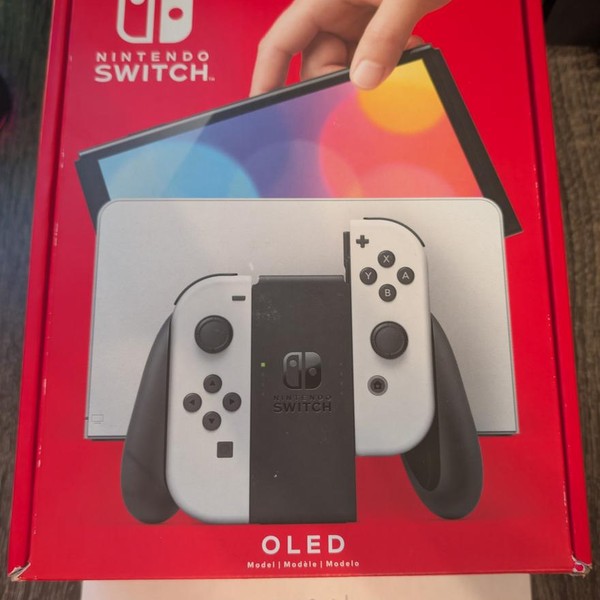 Nintendo Switch - OLED - 64 GB, White