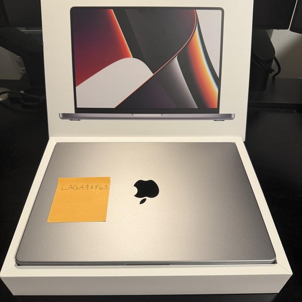 MacBook Pro 2021 - 14 inch - 512 GB, Gray, 16 GB, Apple M1 Pro 8-core