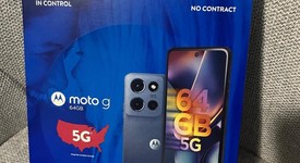 New
													Moto G 5G (2025) - TracFone, Blue, 64 GB, photo 4 of 5