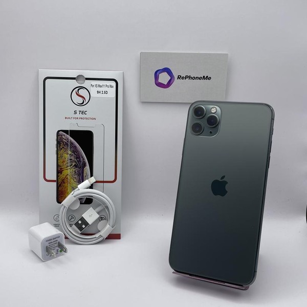 Apple iPhone 11 Pro Max - Unlocked, 64 GB, Green, A2161