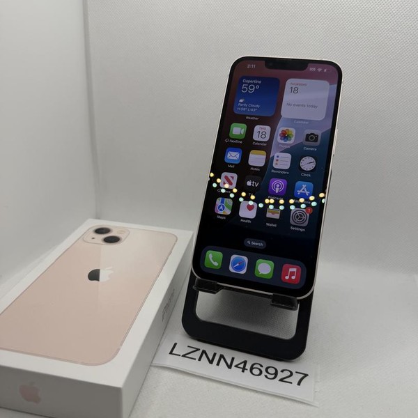 Apple iPhone 13 - Unlocked, 128 GB, Pink, A2482
