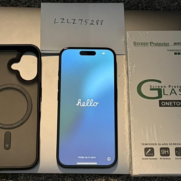 Apple iPhone 16 - Unlocked, 128 GB, Black, A3081