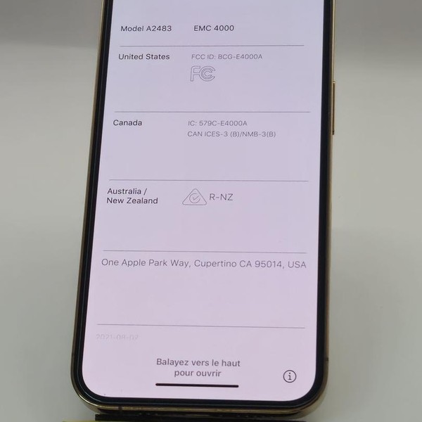 Apple iPhone 13 Pro - Unlocked, Gold, 128 GB, A2483